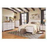 Ashley B267 Queen 5 pc Sleigh Bedroom Suite