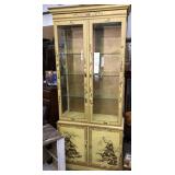 Drexel Lighted Display Cabinet