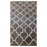 Indoor-Outdoor 5 x 8 Designer Rug