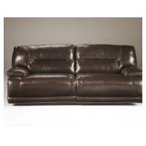 Ashley 424 LEATHER Power Reclining Sofa & Loveseat