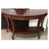 Cherry Half Moon Table