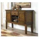 Ashley D594 Cherry Farmhouse Server