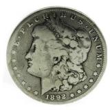 1892 Carson City Morgan Silver Dollar *KEY Date
