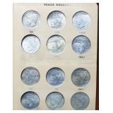 1921-35-S Complete 27 pc Peace Dollar Set