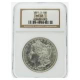 1881-S MS63 Morgan Silver Dollar