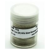 1964 Tube (20) 90% Silver Kennedy Half Dollars