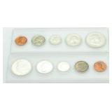 1962 P & D Double Mint Set