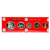 1957 Silver Proof Set - Rare