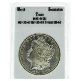 1885-O MS63 Morgan Silver Dollar