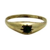 10kt Gold Emerald Child