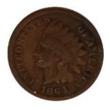 1864 "L" Variety Indian Head Cent *Key Variety