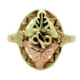 10kt Yellow & Rose Hill