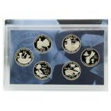 2009 US Mint DC & Territories Quarters Proof Set
