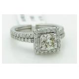 14kt Gold Brilliant 1.61 ct 2 pc Diamond Bridal