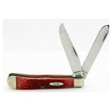 Case XX Dr Red Large Trapper Knife
