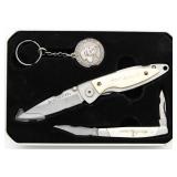 Winchester Knife & Key Chain Commemorative Set