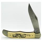 Schrade Aurora Folding Hunter Knife