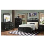 Elements Mystic Bay Full 5 pc Storage Bedroom Set