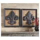 A8010058 Fleur De Lis Large 30x26 Wall Art