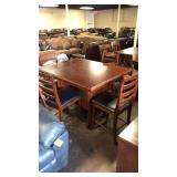 Whalen Cherry Bar Table & 4 Stools