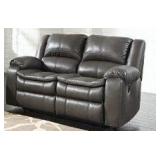 Ashley 889 Gray Double Recliner w