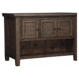 Ashley D658 Rustic Kitchen Island Bar w