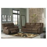 Ashley 986 Reclining Sofa & Love Seat