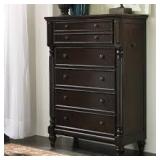 Ashley B668 Key Town Large Highboy Chest