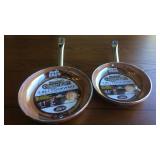 2 pc set Non-Stick Copper Pans 11" and 9