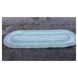 Braided Rug Sage Green 2