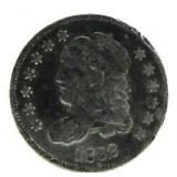 Rare 1832 Bust Silver Half Dime