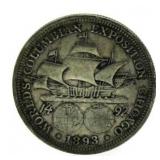 1893 Columbus Expo Silver Commemorative Half