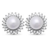 Stunning Pearl Designer Earrings