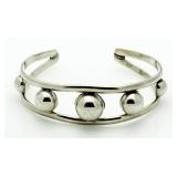 Sterling Silver Large Designer Bracelet
