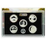 2013 US Mint Silver America The Beautiful Quarters