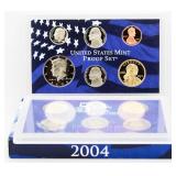2004 US Mint Proof Set w