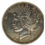 1922 Peace Silver Dollar