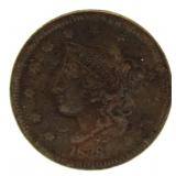 1838 Coronet Head Large Cent