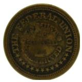 1863 Army-Navy Civil War Token *Rare