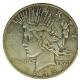 1935-S Peace Silver Dollar