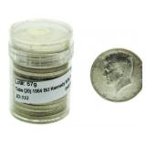 Tube (20) 1964 BU Kennedy 90% Silver Halves