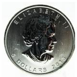 2013 Canada $5 .999 Pure Silver Maple Leaf