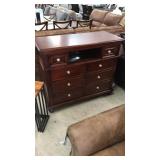 Large Cherry Media Chest