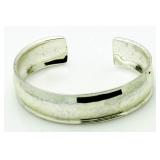 Large Sterling Silver Cuff Bracelet