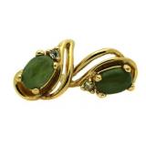 Genuine Jade Fashion Earrings