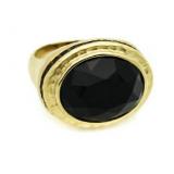 Oval 12.50 Onyx Dinner Ring