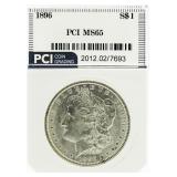 1896 MS65 Morgan Silver Dollar