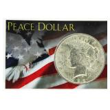 1922 Choice BU Peace Silver Dollar