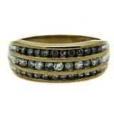 10kt Gold Brilliant 3/4 ct Diamond Dinner Ring