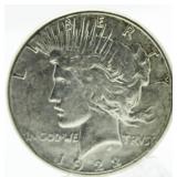1922-S Silver Peace Dollar